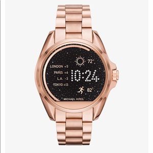 Michael Kors Bradshaw rose gold smart watch